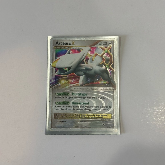 Four lv.X Pokemon cards